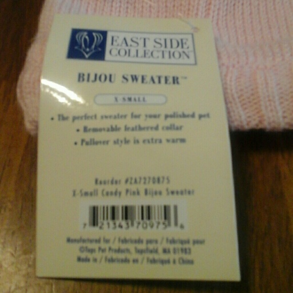 Little doggie East Side Collection sweater - Picture 4 of 4